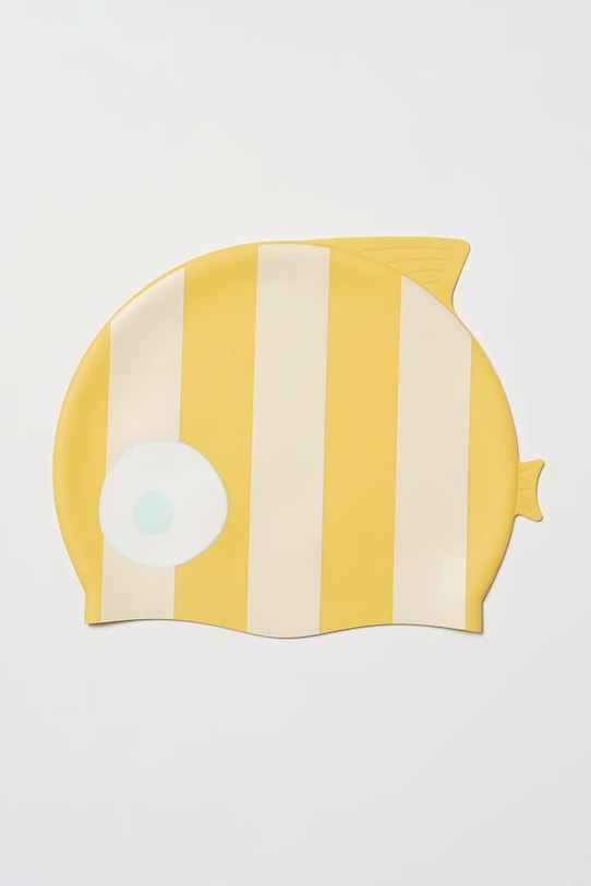 Dětská plavecká čepice SunnyLife Finn the Fish S51SCMST žlutá AA00