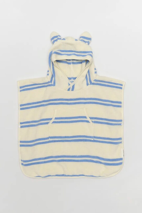 Dječji pamučni ručnik SunnyLife Sammy the Seagull Blue Stripe šarena S51KHTBL