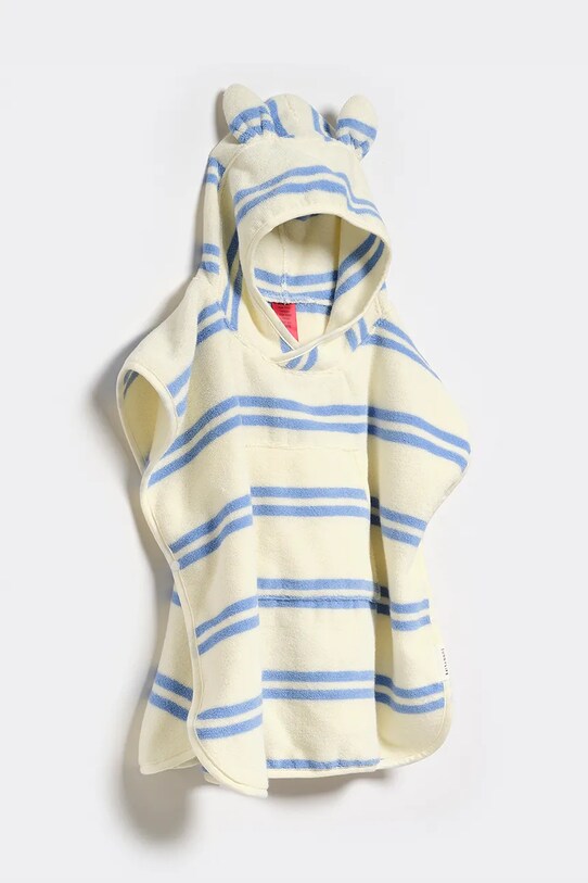 Dodaci Dječji pamučni ručnik SunnyLife Sammy the Seagull Blue Stripe S51KHTBL šarena