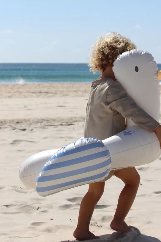SunnyLife colac de înot pentru copii Sammy the Seagull Blue Stripe S51TPRBL