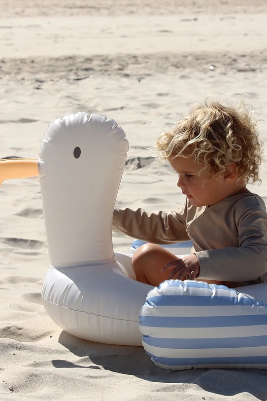 SunnyLife colac de înot pentru copii Sammy the Seagull Blue Stripe S51TPRBL