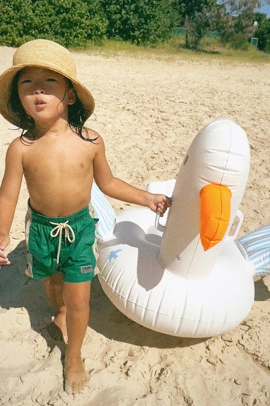 SunnyLife colac de înot pentru copii Sammy the Seagull Blue Stripe S51KROBL