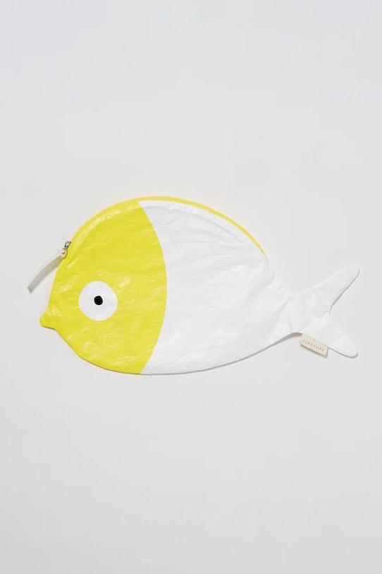 Dětská plážová taška SunnyLife Finn the Fish Neon Yellow žlutá S51KWBNY