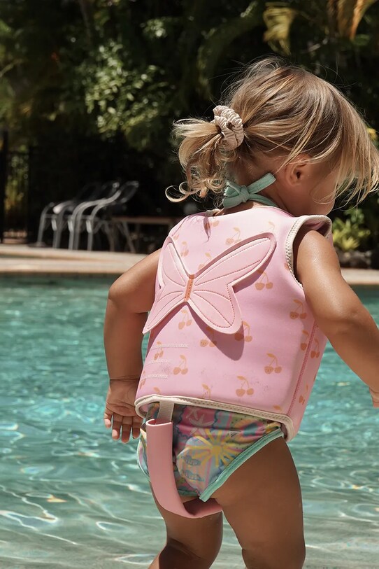 SunnyLife gilet da nuoto per bambino Cotton Candy Cherry 1-2 years S51VVPK1