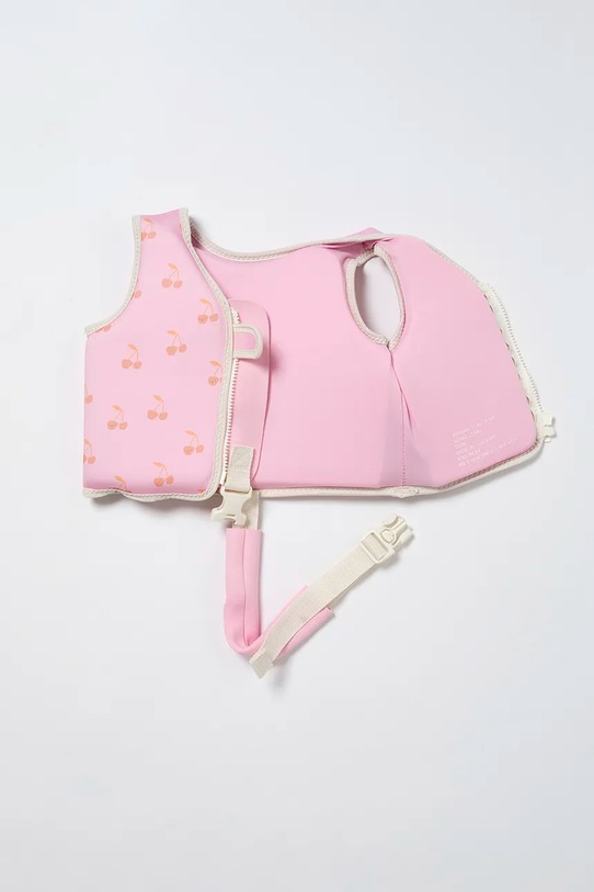 Dziewczynka SunnyLife kamizelka do pływania dziecięca Cotton Candy Cherry 1-2 years S51VVPK1 różowy