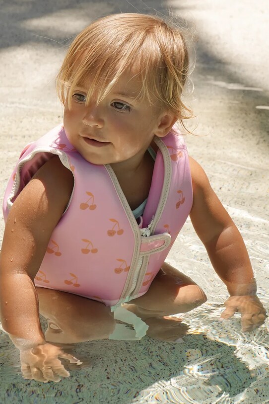SunnyLife gilet da nuoto per bambino Cotton Candy Cherry 2-3 years S51VVPK2