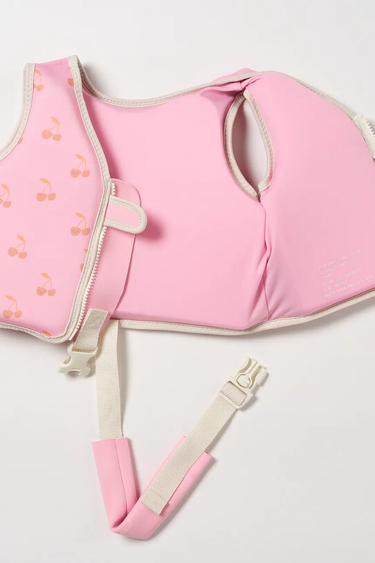 Djevojčice Prsluk za plivanje za djecu SunnyLife Cotton Candy Cherry 2-3 years S51VVPK2 roza