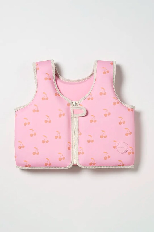 Detská plavecká vesta SunnyLife Cotton Candy Cherry 3-6 years ružová S51VVPK4