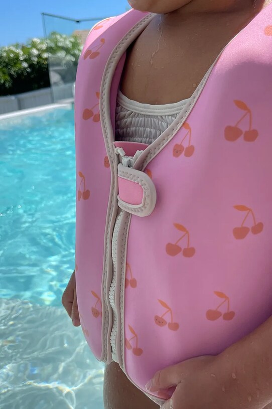 Detská plavecká vesta SunnyLife Cotton Candy Cherry 3-6 years S51VVPK4