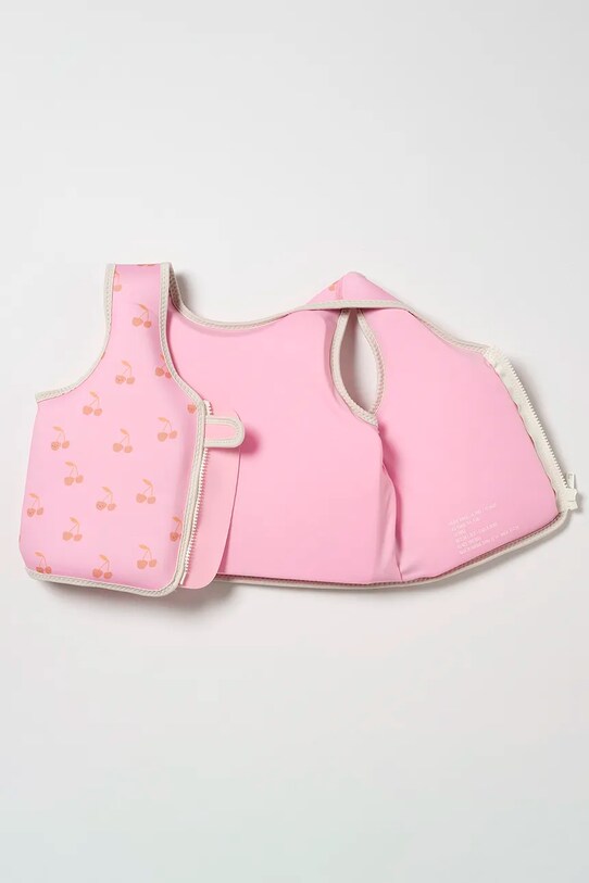 Decor Detská plavecká vesta SunnyLife Cotton Candy Cherry 3-6 years S51VVPK4 ružová