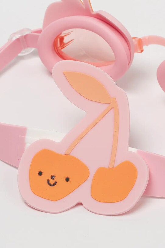 Decor Detské plavecké okuliare SunnyLife Cotton Candy Cherry S51KSGPK ružová