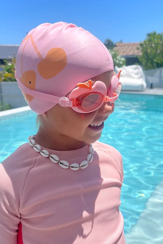Detská plavecká čiapka SunnyLife Cotton Candy ružová S51SCCCP