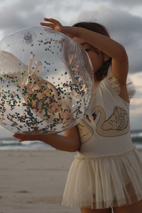 SunnyLife palla da spiaggia Cotton Candy Glitter S51BBBPK