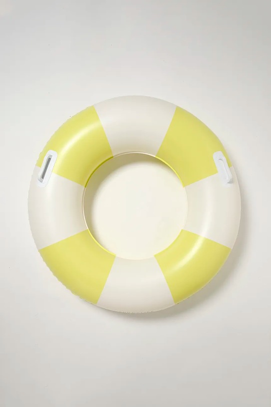 Круг для плавания SunnyLife Tides Out Citrus Stripe S51SPRYL жёлтый AA00