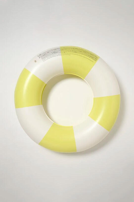 Lifestyle Plavecké kolo SunnyLife Tides Out Citrus Stripe S51SPRYL žlutá