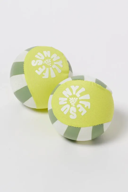 Lopta za plažu SunnyLife Skim Ball Set Tides Out Citrus 2-pack S51SBMUL šarena AA00