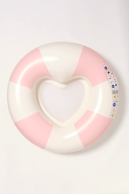 Дівчинка Дитяче коло для плавання SunnyLife Stole My Heart Pink Stripe S51HPRGL рожевий