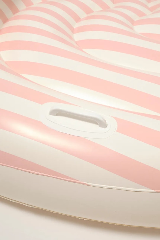 Madrac na napuhavanje za plivanje SunnyLife Stole My Heart Pink Stripe roza S51HHFGL