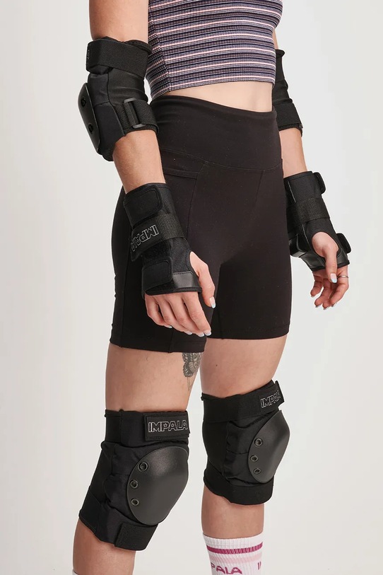 Sada detských chráničov Impala Protective Set Youth 6-pak IMPRPADSY.BLK