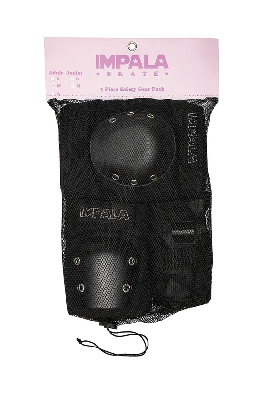 Impala zestaw ochraniaczy dziecięcych Protective Set Youth 6-pack IMPRPADSY.BLK czarny