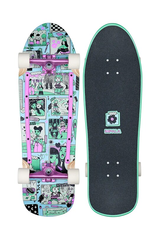 Skateboard Impala Hera Cruiserboard x Mel Stringer viacfarebná IMPCB004