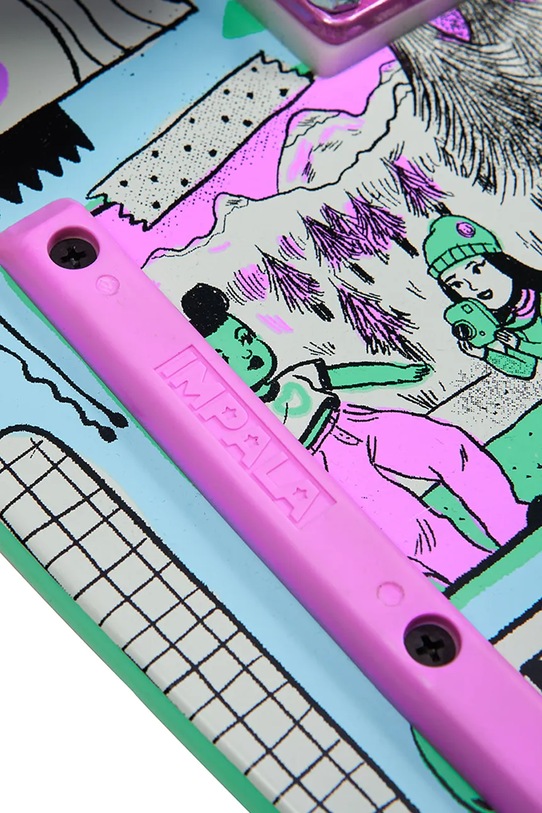 Skateboard Impala Hera Cruiserboard x Mel Stringer IMPCB004 viacfarebná