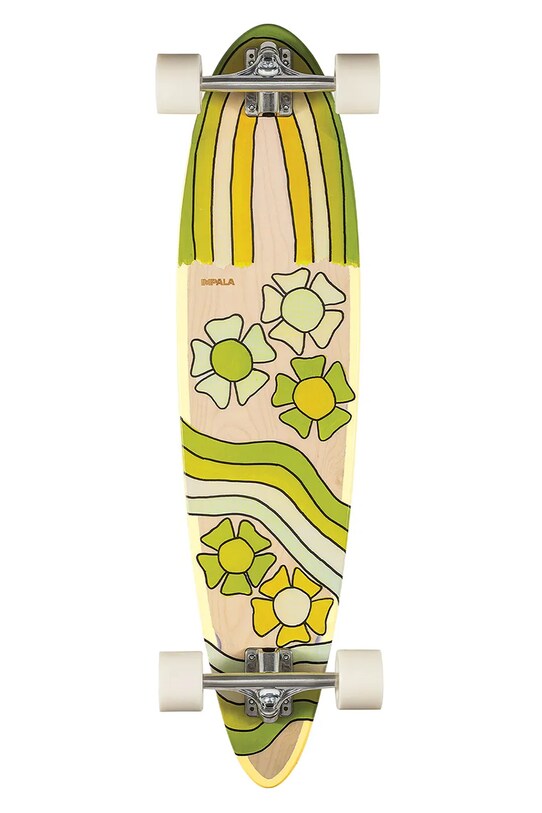 Skateboard Impala Jupiter Longboard – Birdy Floral viacfarebná IMPLB001
