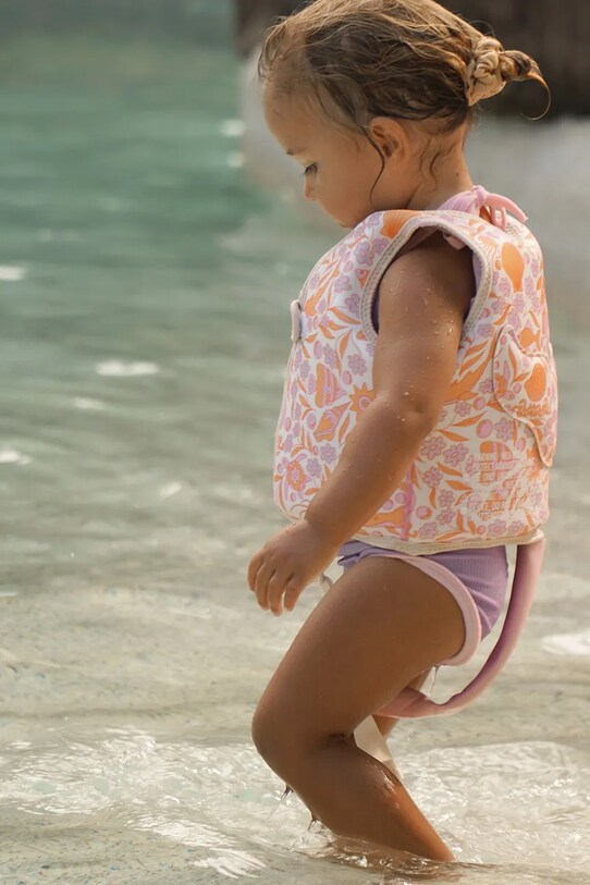 Dětská plavecká vesta SunnyLife Ocean Magic Pink x Rip Curl 2-3 years RCSVMOMP vícebarevná