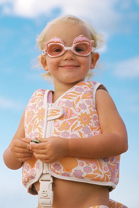 SunnyLife occhiali da nuoto bambino/a Ocean Magic Pink x Rip Curl multicolore RCGOGOMP