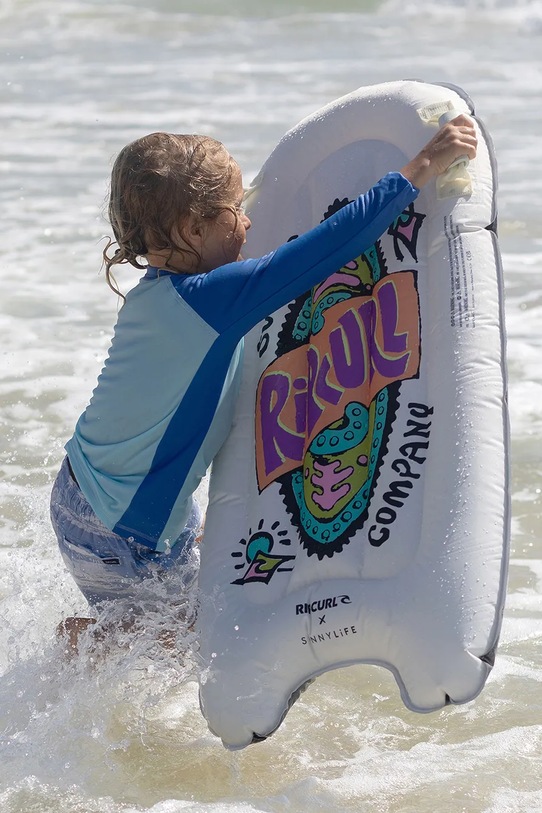 SunnyLife materac dmuchany do pływania dziecięcy Shield Surf Chalk x Rip Curl RCSMSSCH