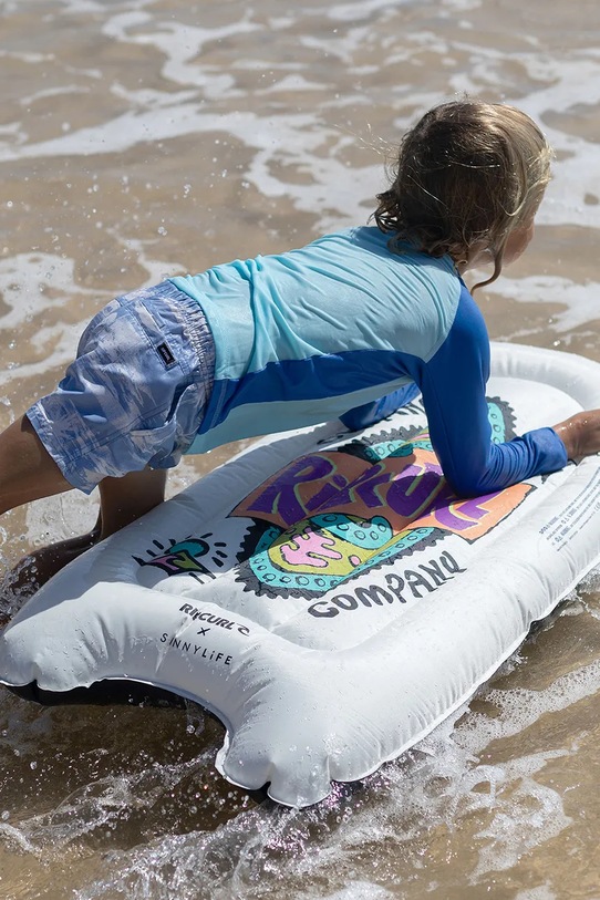 SunnyLife materac dmuchany do pływania dziecięcy Shield Surf Chalk x Rip Curl RCSMSSCH