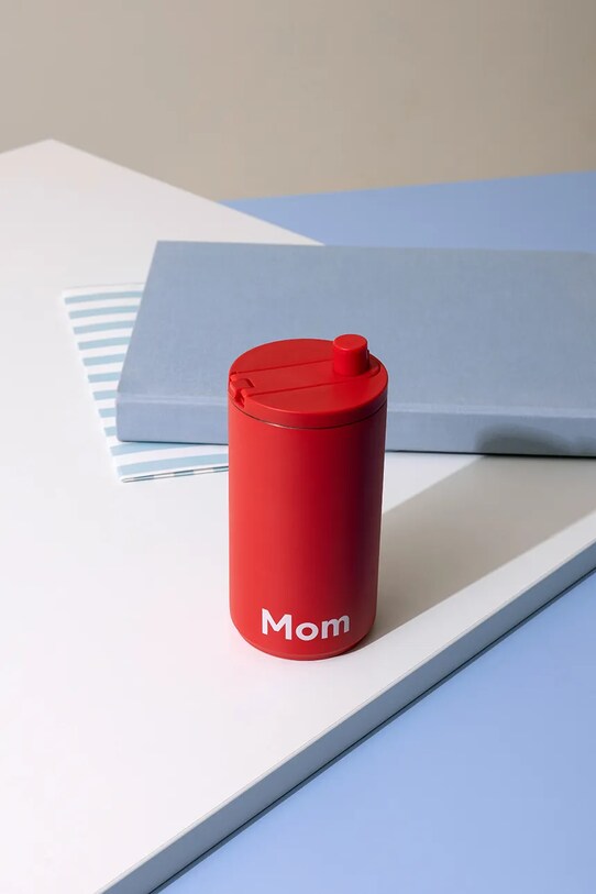 Decor Termo hrnček Design Letters Travel Mug 350 ml 30101019CORALMOM červená
