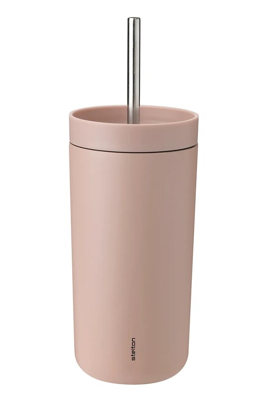 Stelton cană termică cu pai To Go Sip 400 ml roz 686.50