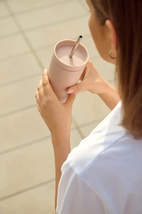 Accesorii Stelton cană termică cu pai To Go Sip 400 ml 686.50 roz