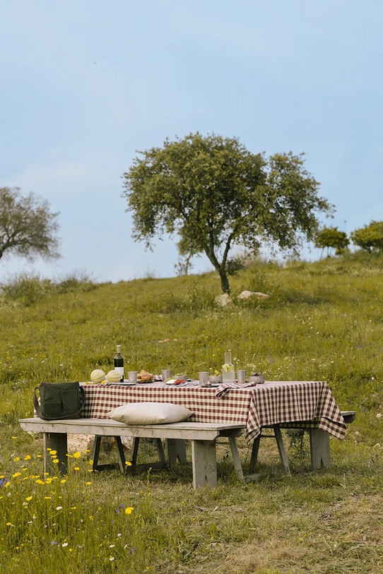 Pikniková taška ferm LIVING Bark zelená 1104268839