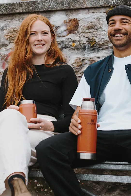 Stanley termos pentru pranz The Legendary Food Jar 0,4 L 10.09382.108 portocaliu