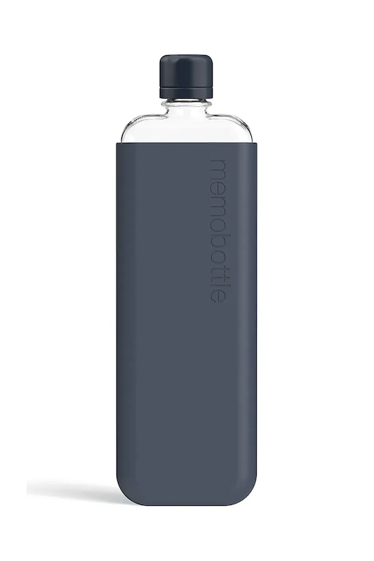Memobottle sticlă de apă Original Slim 450 ml albastru M331