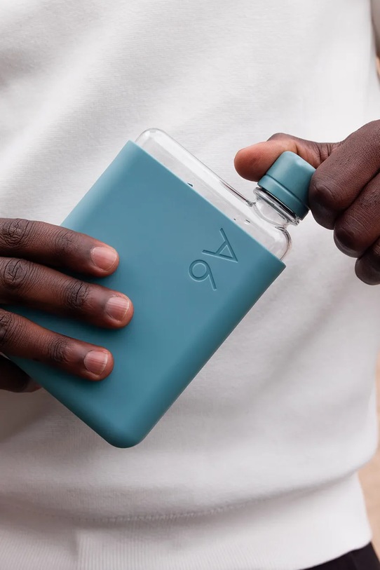 Steklenica za vodo Memobottle Original A6 375 ml turkizna M337