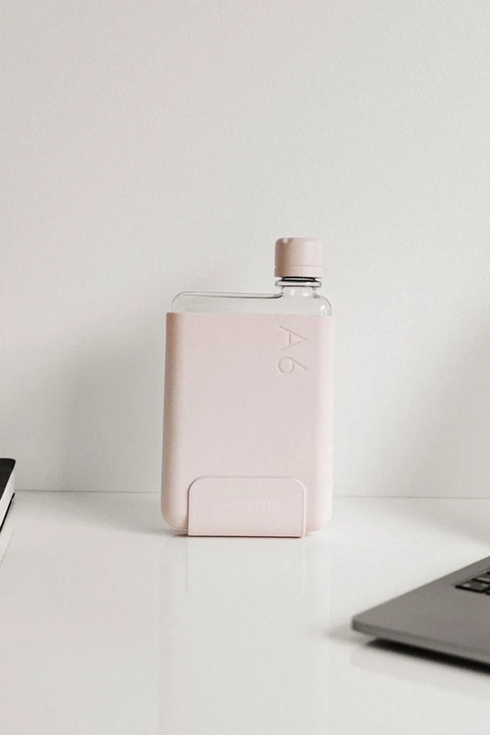 Življenjski slog Steklenica za vodo Memobottle Original A6 375 ml M349 roza