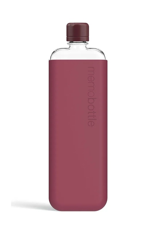 Memobottle butelka na wodę Original Slim 450 ml bordowy M379