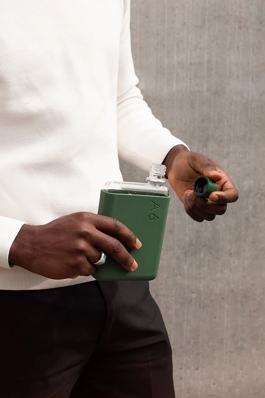 Бутилка за вода Memobottle Original A6 375 ml зелен M385