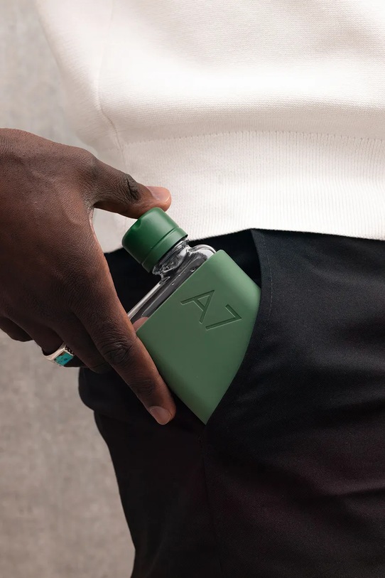 Lifestyle Memobottle sticlă de apă Original A7 180 ml M388 verde