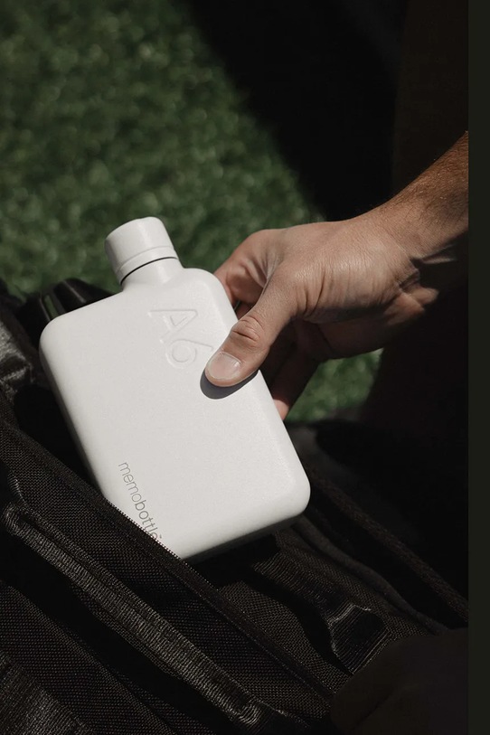 Steklenica za vodo Memobottle Stainless Steel A6 500 ml M211W bela AA00