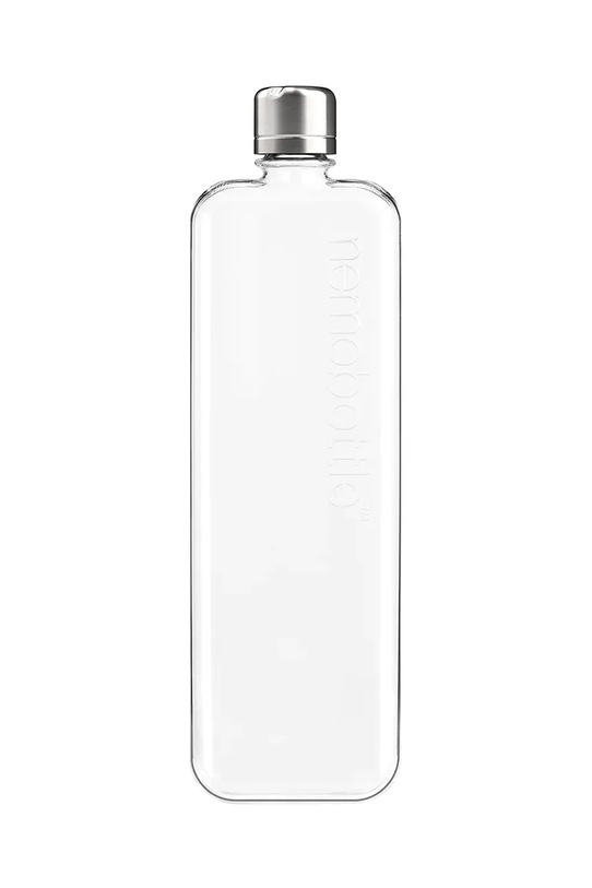 Steklenica za vodo Memobottle Original Slim 450 ml transparentna M006W