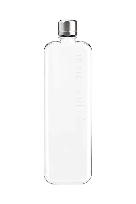 Memobottle sticlă de apă Original Slim 450 ml transparent M006W