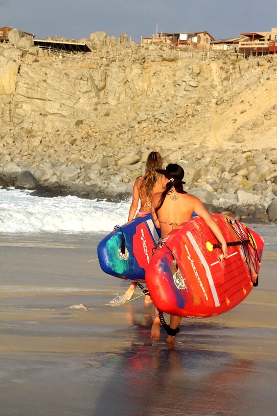 Skatinger deska do pływania z akcesoriami SUP Interstellar Red 350 x 81 x 15 cm (11'6') WH224 pomarańczowy AA00