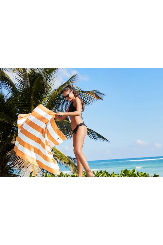 Πετσέτα παραλίας που στεγνώνει γρήγορα Dock & Bay Ipanema Orange 200 x 90 cm TOWLB.CAB.XL.ORANG.R