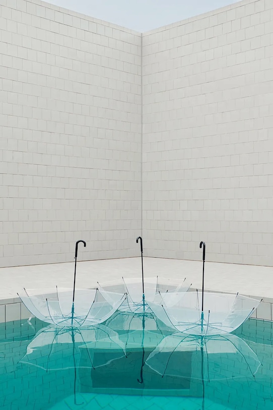 Doplnky Dáždnik HAY Canopy 87 x 81 cm AF162.A650 priesvitná