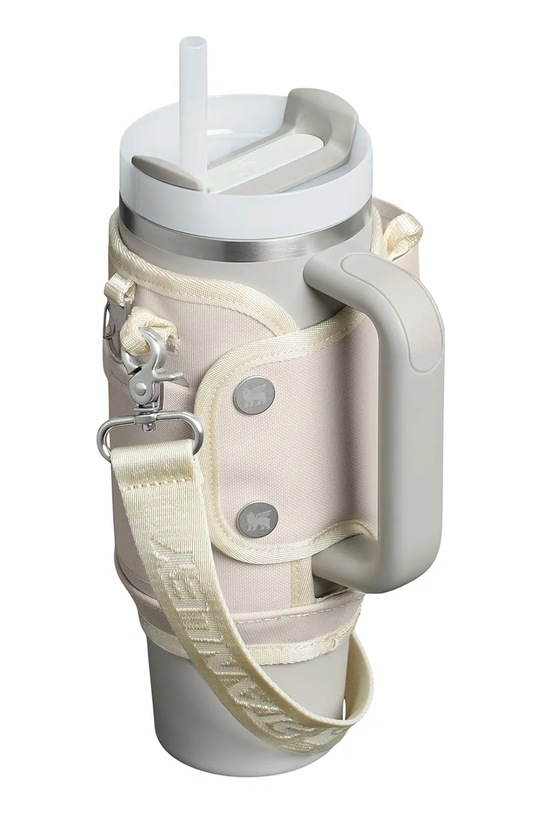 Θήκη με λουράκι για θερμική κούπα Stanley The All-Day Quencher Carry-All 0,89 l 10.12444.024 μπεζ AA00