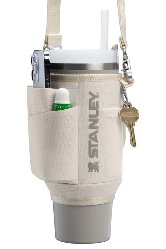 Лайфстайл Капак с лента за термочаша Stanley The All-Day Quencher Carry-All 0,89 l 10.12444.024 бежов